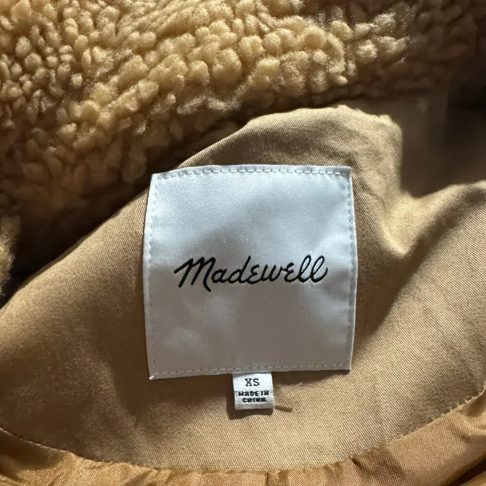 Madewell Tan Sherpa Jacket - Picture 6 of 9